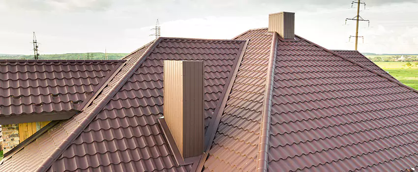 Residential Chimney Flashing Restoration in Palo Alto, CA