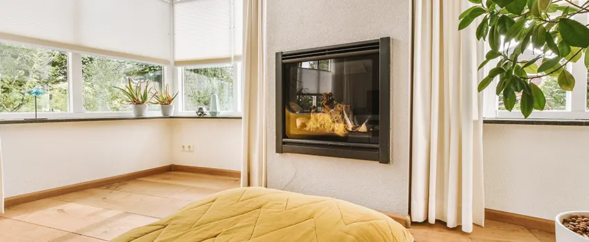Residential Fireplace Ceramic Glass Installation in Palo Alto, CA