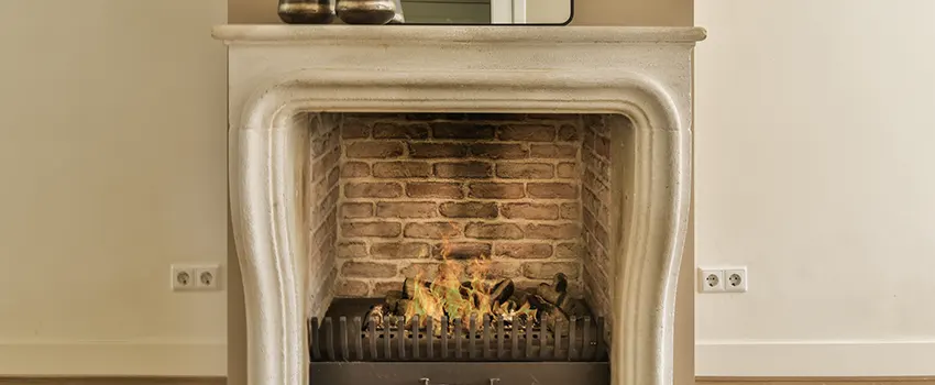 Vintage-style Fireplace Redesign in Palo Alto, California