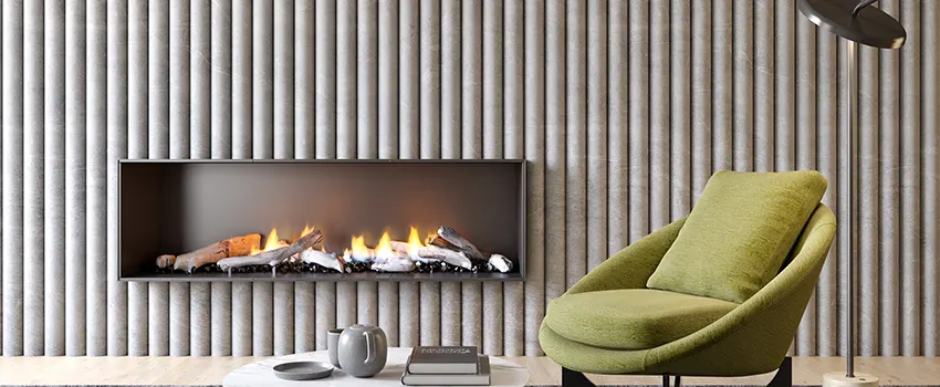 Town & Country Outdoor Fireplace in Palo Alto, CA
