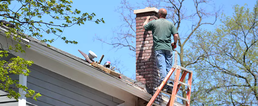 Vinyl and PVC Chimney Flashing Installation in Palo Alto, CA