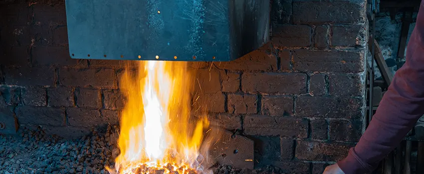 Fireplace Throat Plates Repair and installation Services in Palo Alto, CA